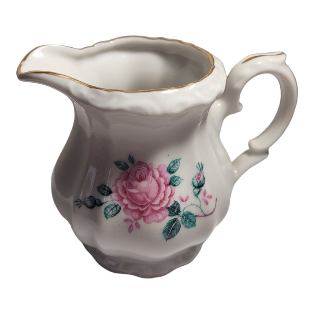 Vintage BAREUTHER & CO Rose Creamer